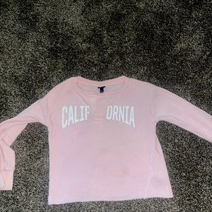 Girls half long sleeves shirt